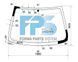 Лобове скло BMW X5 E53 (2000-2006)  GS 1407 D13 фото 2
