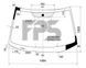 Лобове скло Honda CR-V (2007-2012) GS 3010 D13 фото 2