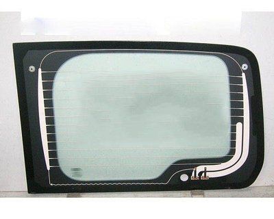 Заднє скло CITROEN NEMO 08-17, FIAT FIORINO 08-, QUBO 08-, PEUGEOT BIPPER 08-17 GS 2611 D201-P фото